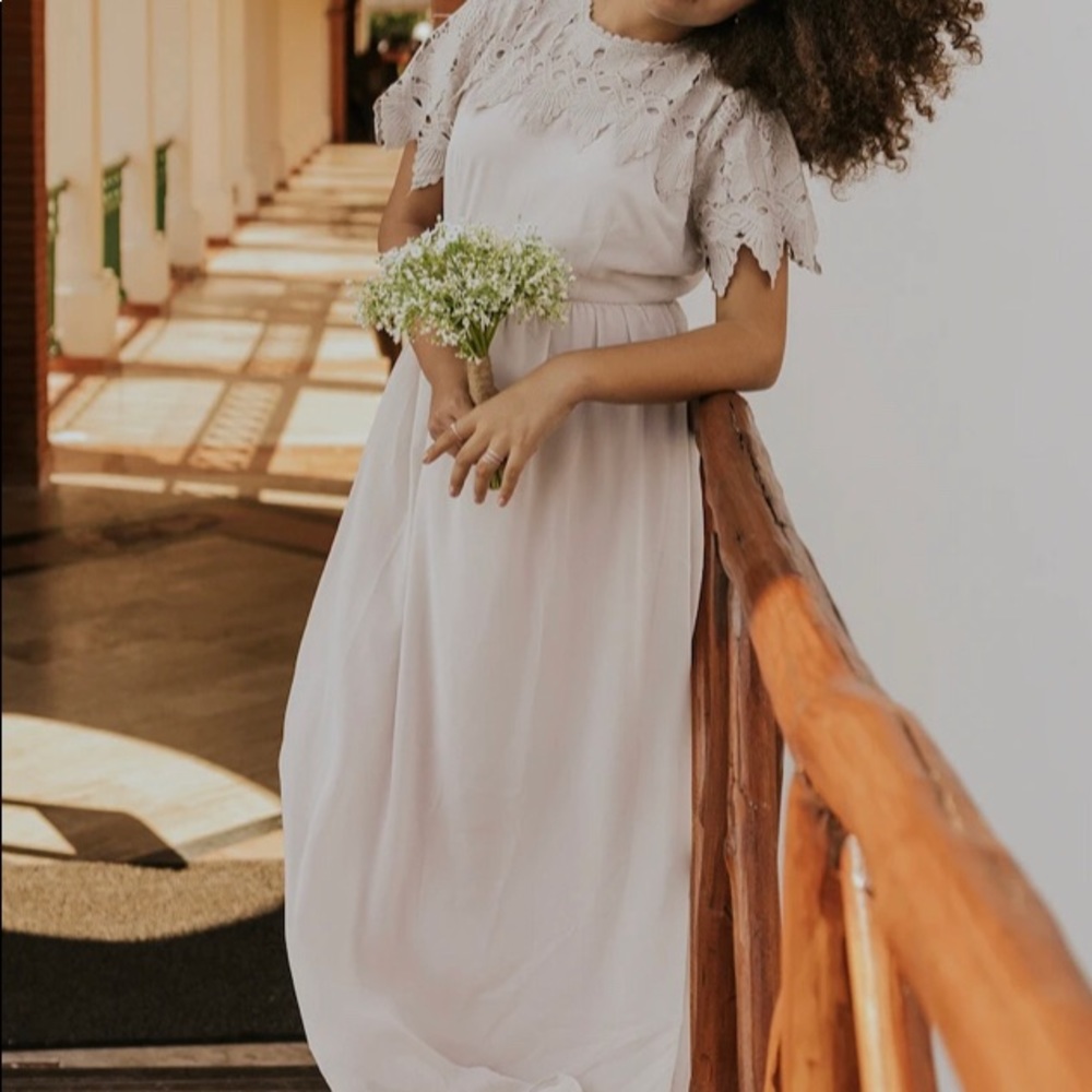 Beautiful taupe never-been-worn dress!